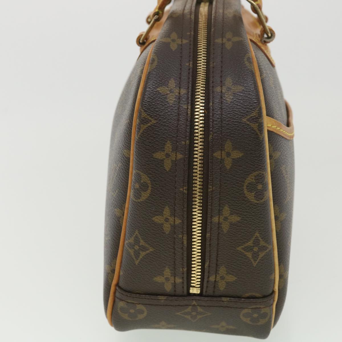 LOUIS VUITTON Monogram Trouville Hand Bag M42228 LV 38330