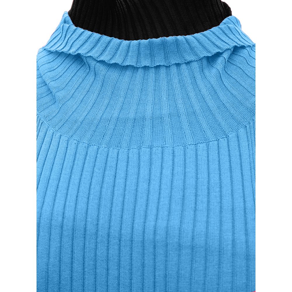 Luxury Bottega Veneta blue Cotton Women's Dress