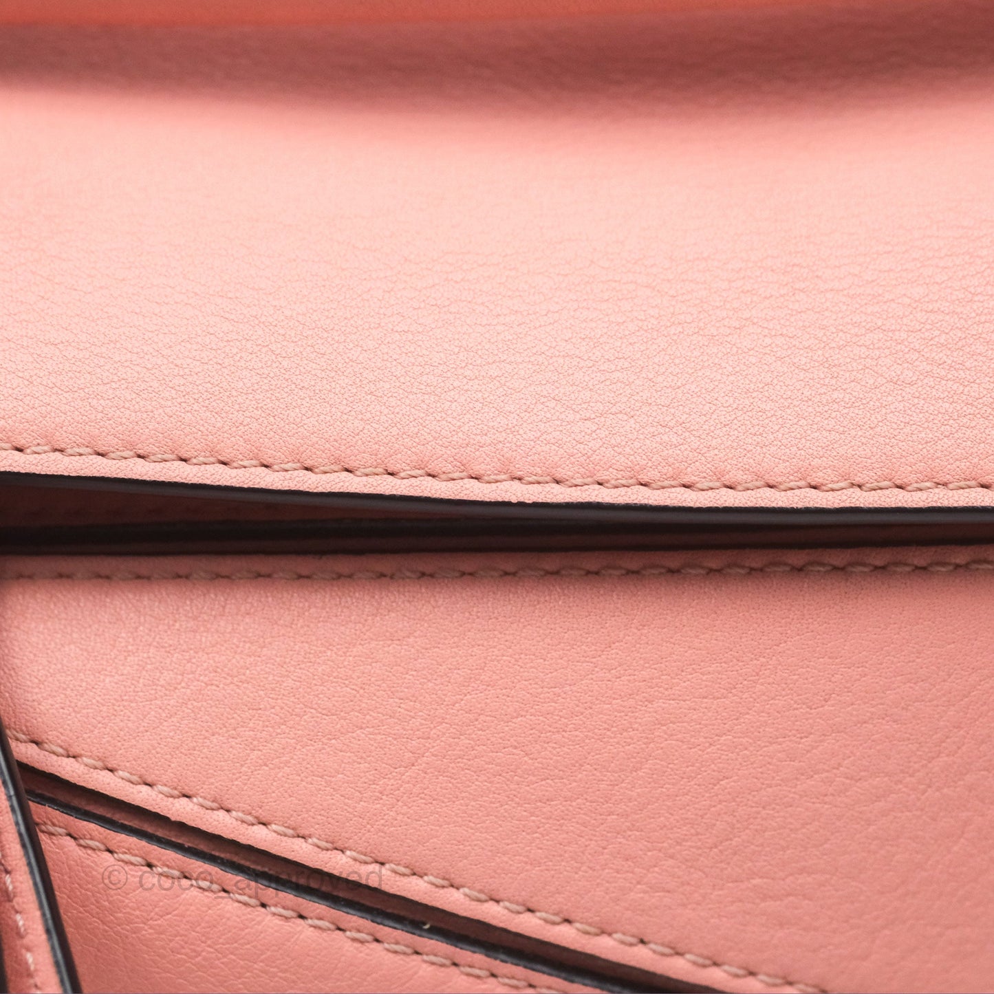Loewe Small Puzzle Bag Pink Calfskin