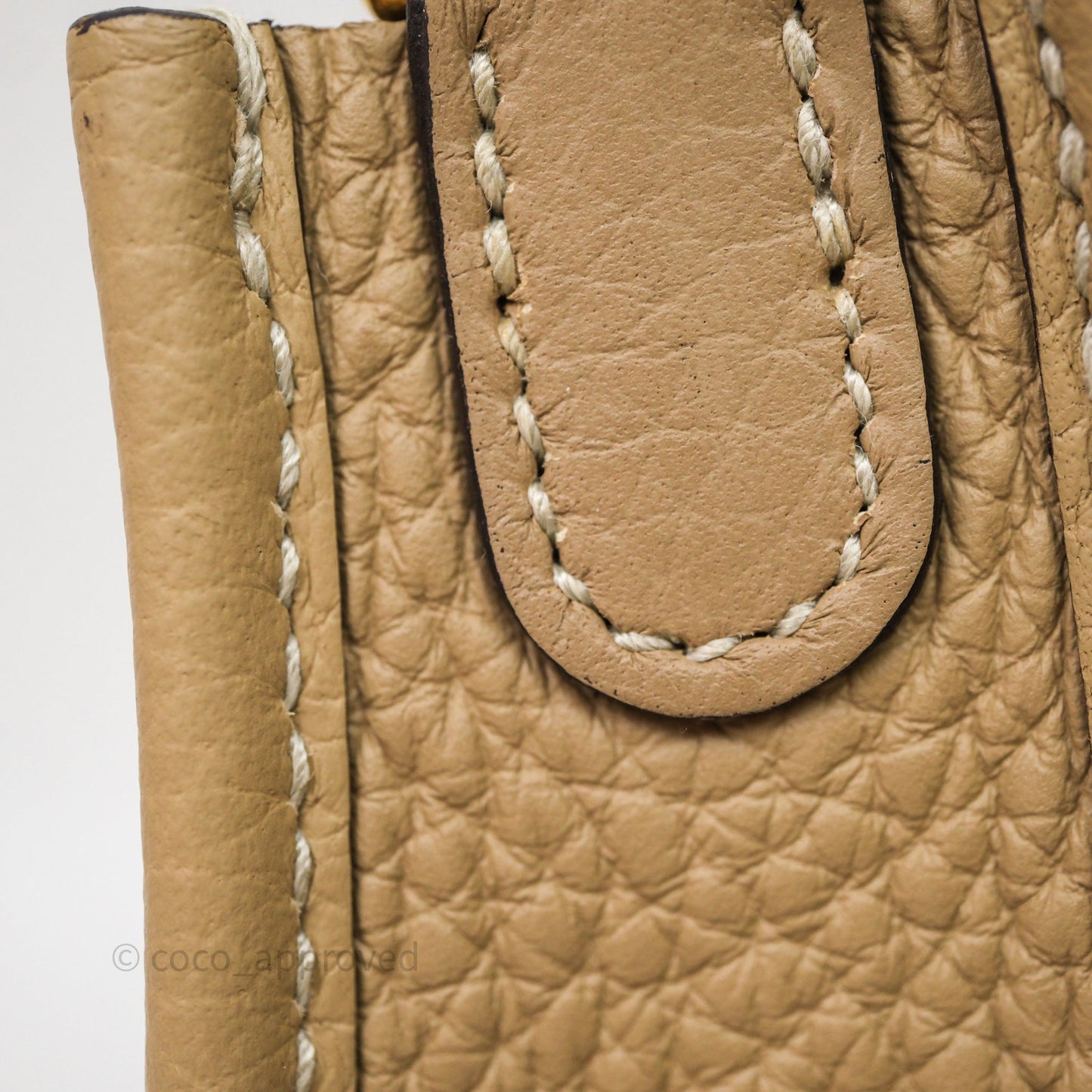 Hermès Mini Evelyne 16 Trench S2 Clemence Gold Hardware