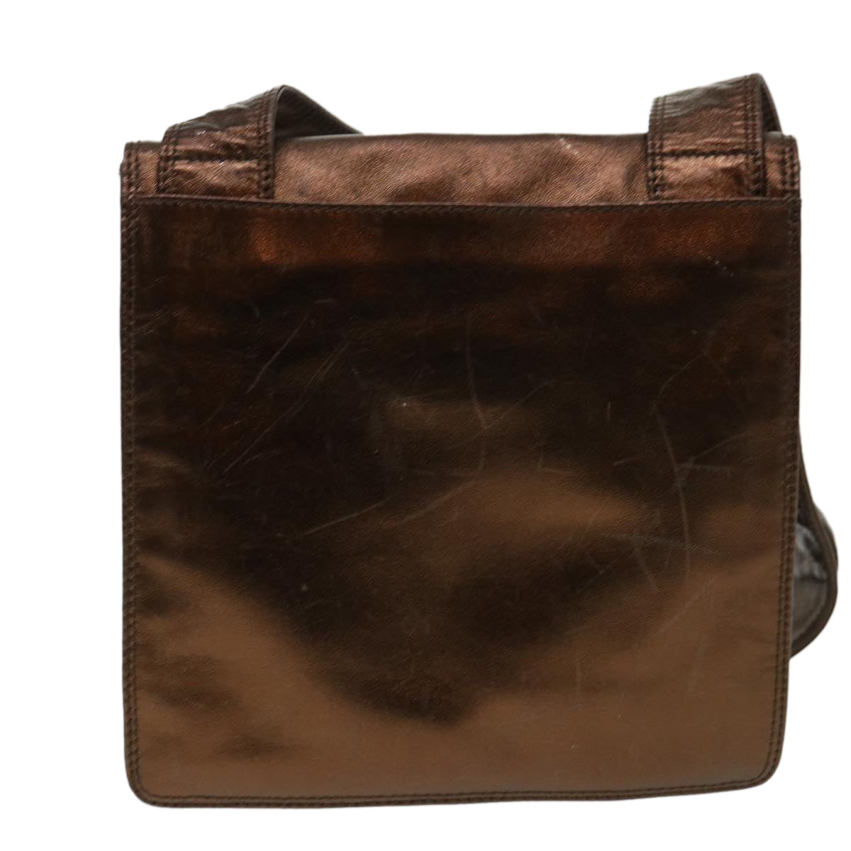 Luxury Chanel Shoulder Bag Lamb Skin Brown CC  38438