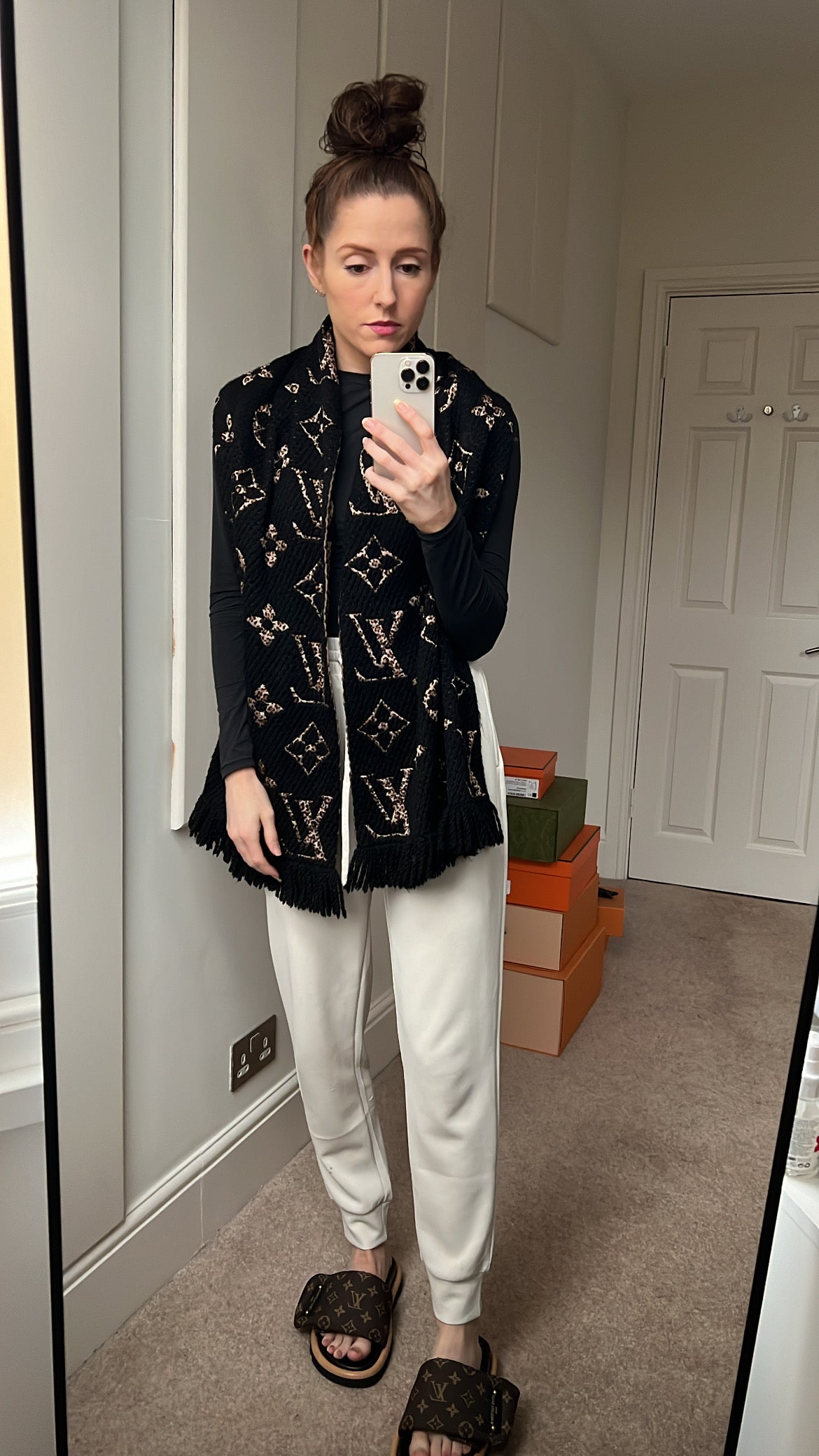 Louis Vuitton Giant Jungle Logomania Black and Gold (RRP £485)