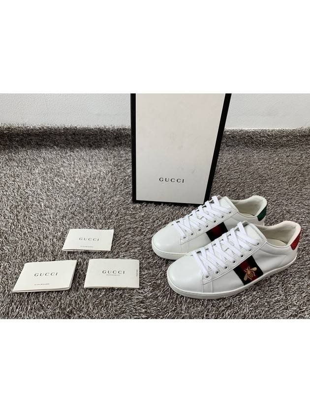 Luxury Gucci Trending 2025 Ace bee embroidery sneakers 38 250