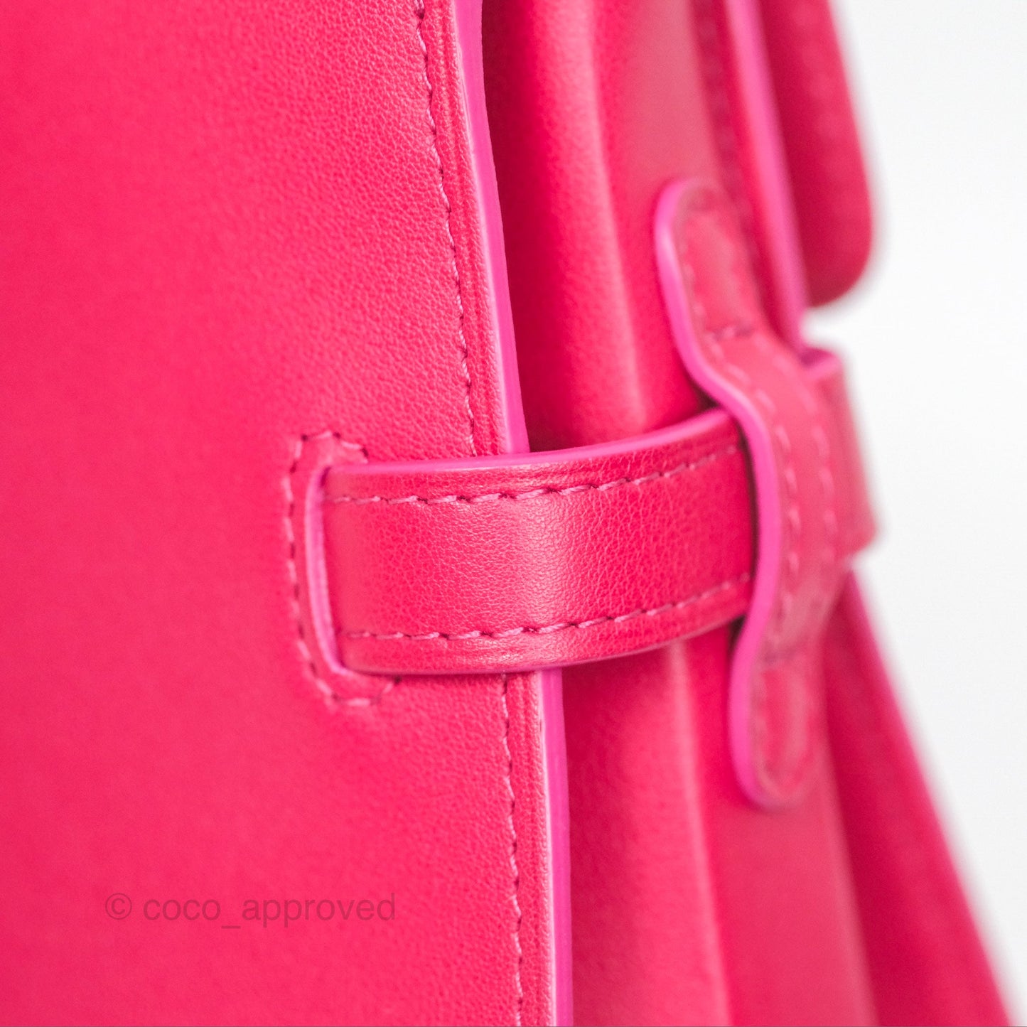 Delvaux Tempête Mini in Silky Calf Framboise