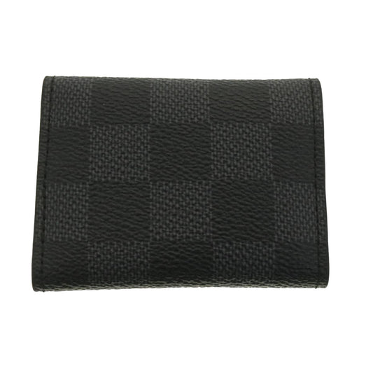 LOUIS VUITTON Damier Graphite Cuff Case Cuffs Padlock Key Type Ag925 38473