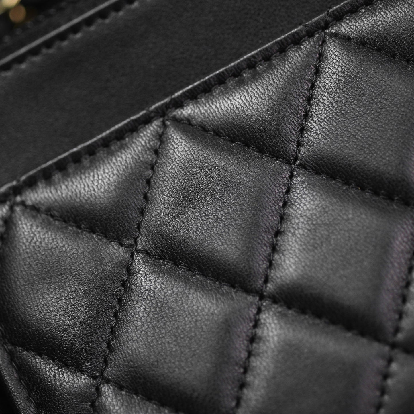 Chanel Trendy CC WOC Wallet on Chain Black Lambskin Gold Hardware