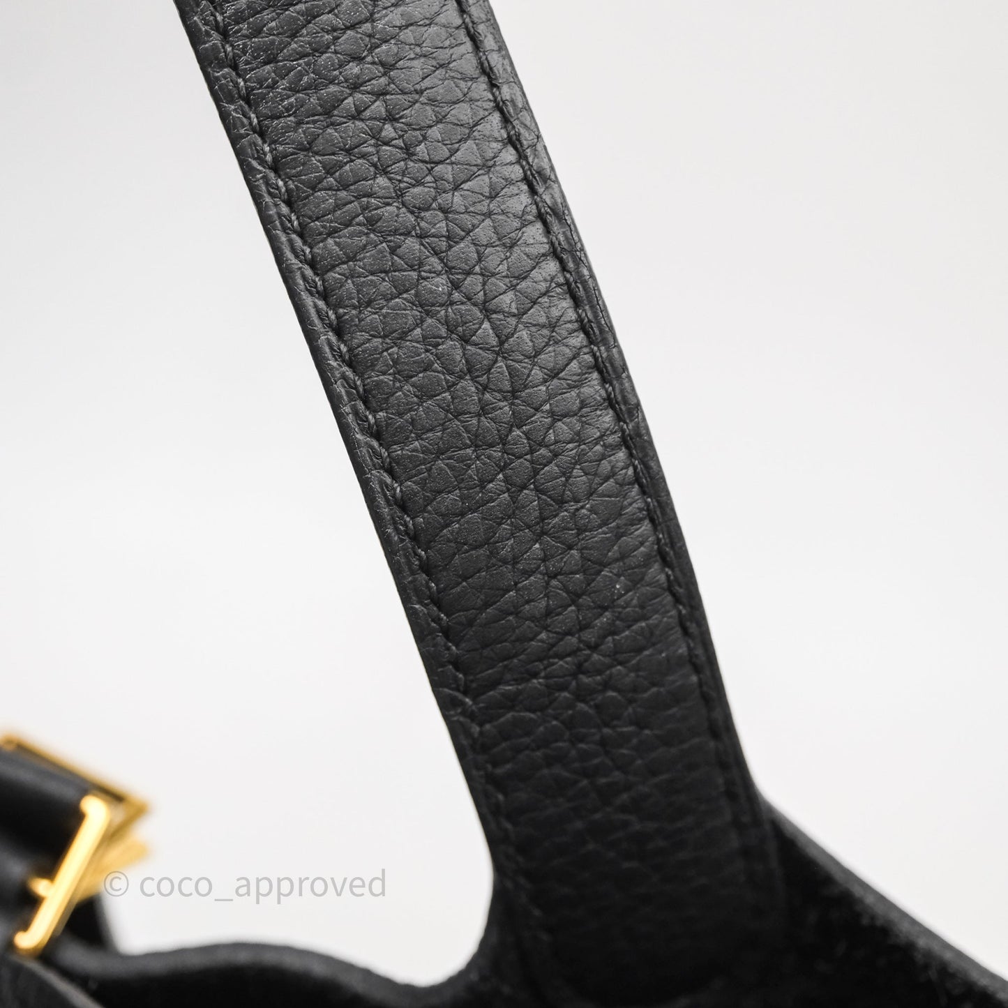 Hermès Picotin Lock 18 Noir Black 89 Clemence Gold Hardware