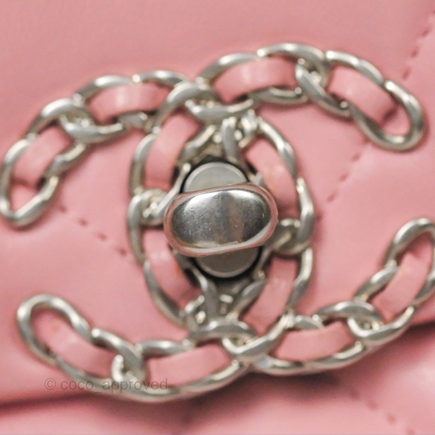 Chanel 19 Small Pink Lambskin Mixed Hardware