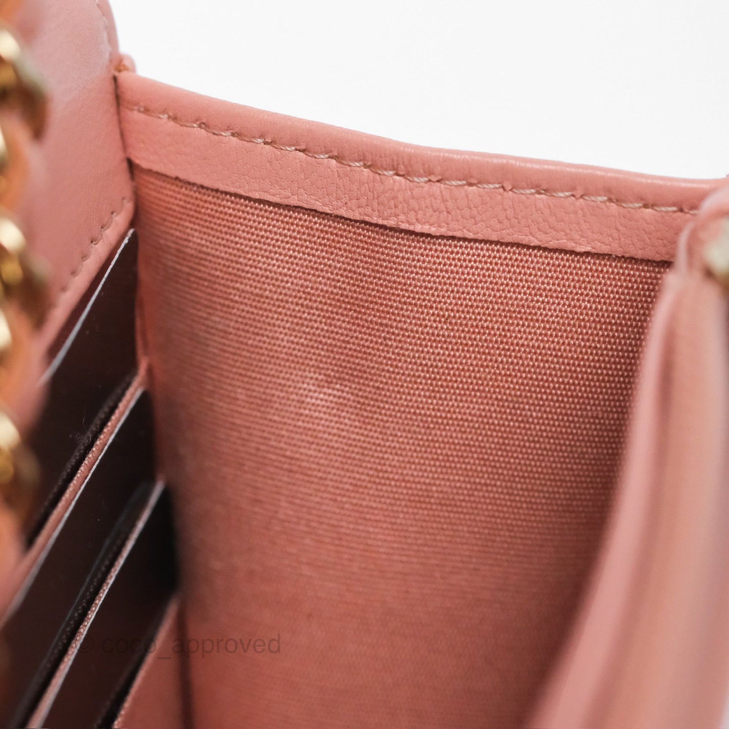 Chanel Trendy CC WOC Quilted Salmon Pink Lambskin Gold Hardware