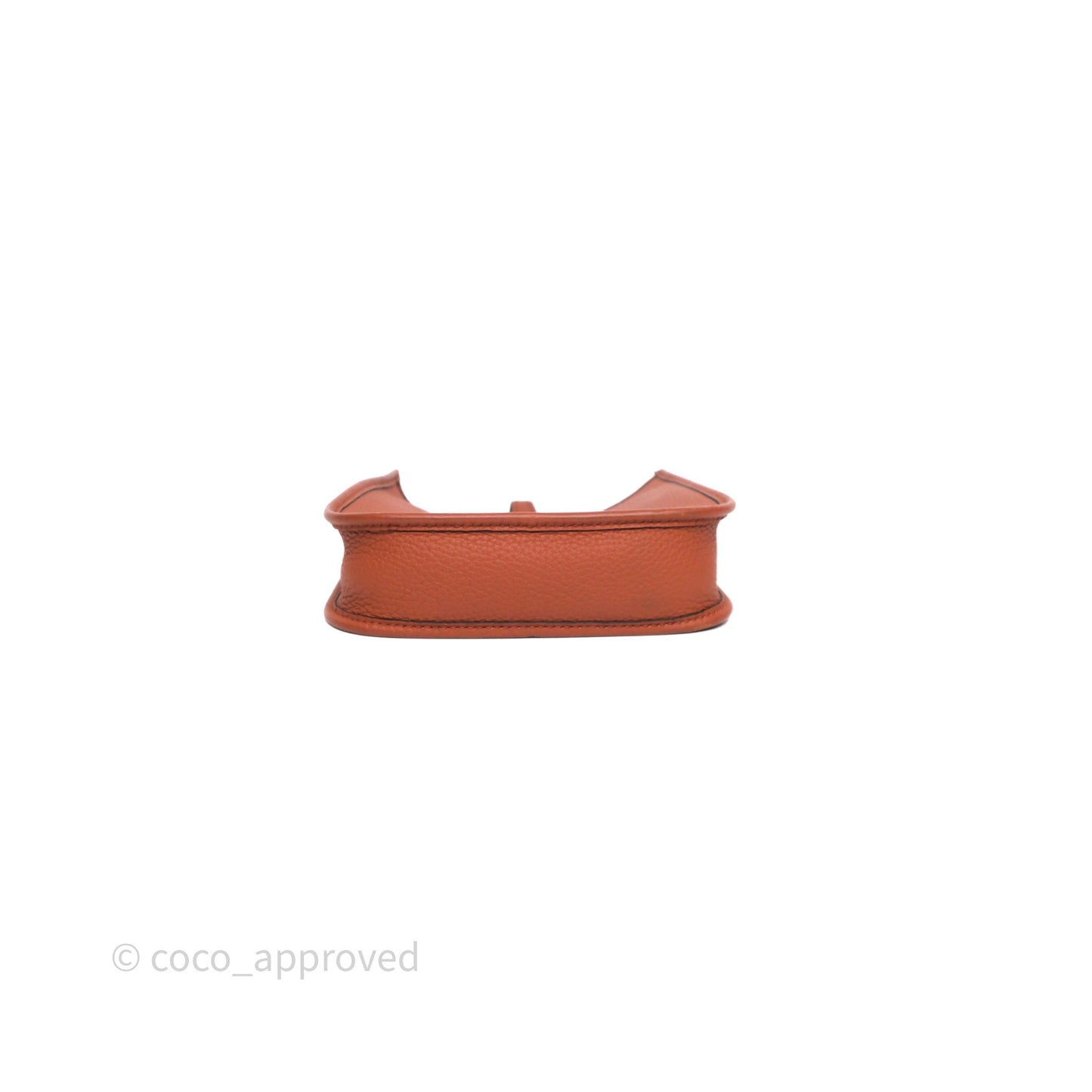 Hermès Mini Evelyne 16 Brick Clemence Gold Hardware