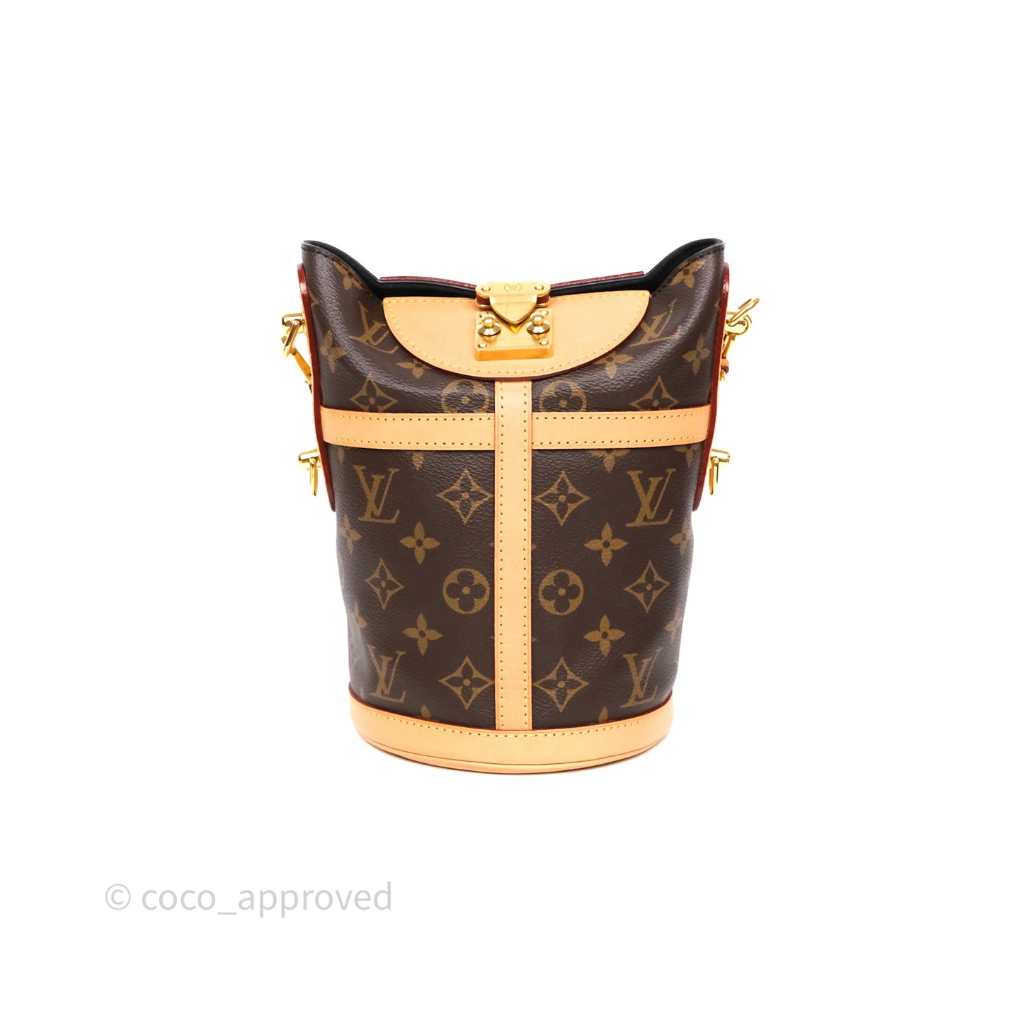 Louis Vuitton Duffle Bucket Bag Monogram Canvas