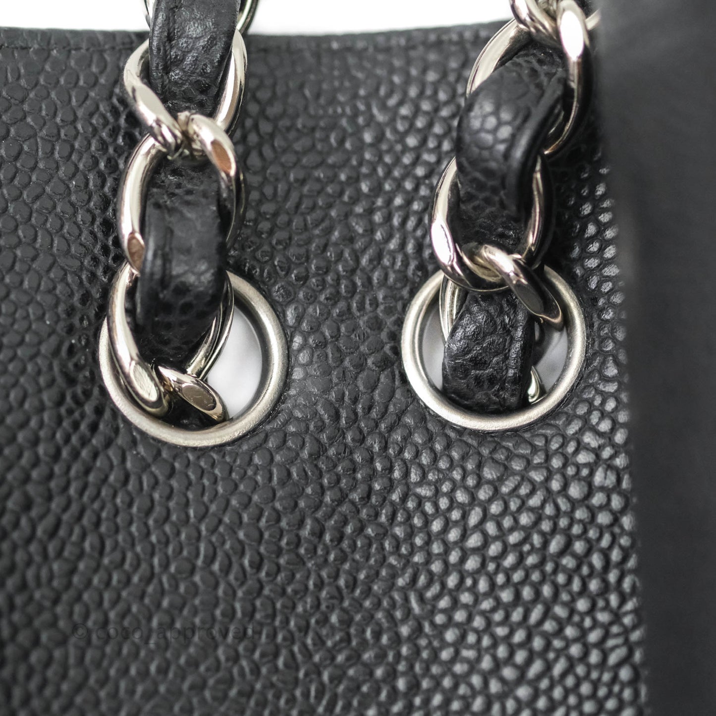 Chanel Jumbo Double Flap Black Caviar Silver Hardware⁣⁣