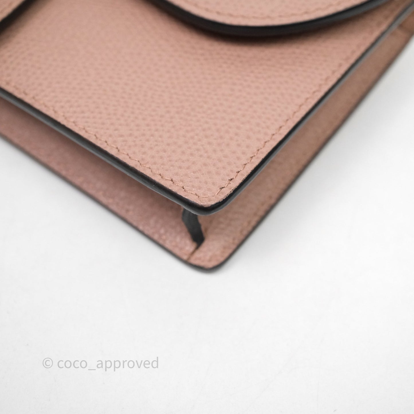 Christian Dior Saddle Belt Pouch Dusty Pink Matte Calfskin Gold Hardware