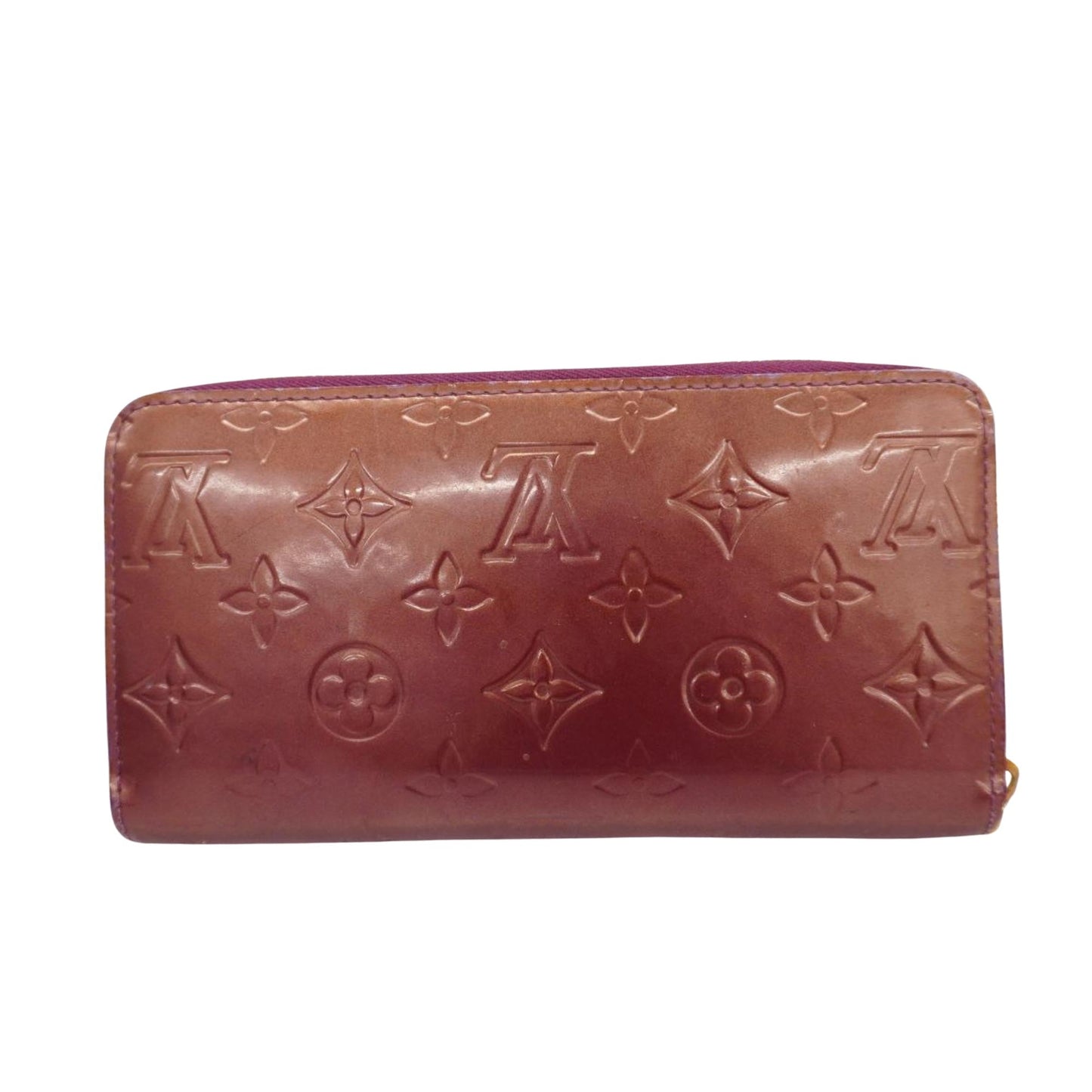 Louis Vuitton Zippy Wallet  Patent Leather Wallet  ()