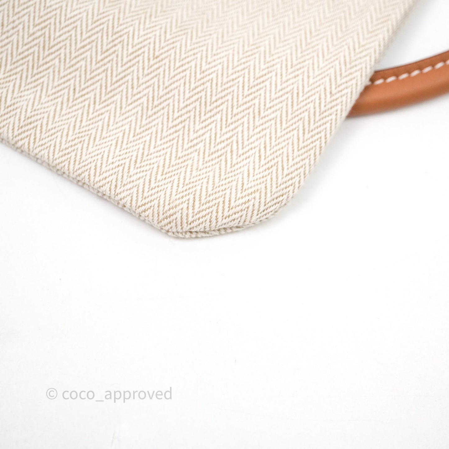 Hermès Aline Canvas Tote Bag