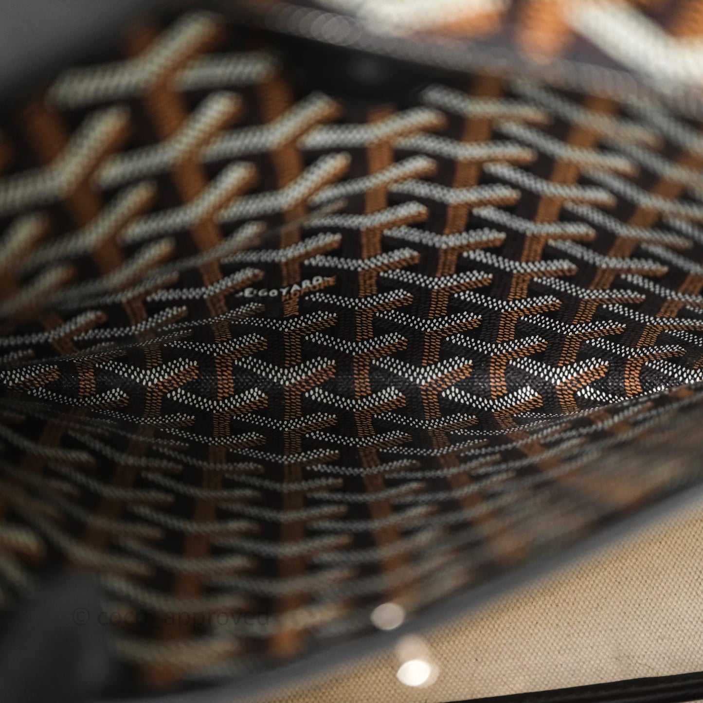 Goyard St Louis Tote GM Black