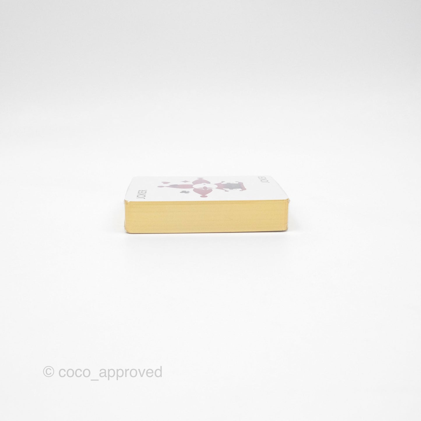 Louis Vuitton Vivienne Moon Poker Card with Gold Monogram Card Holder