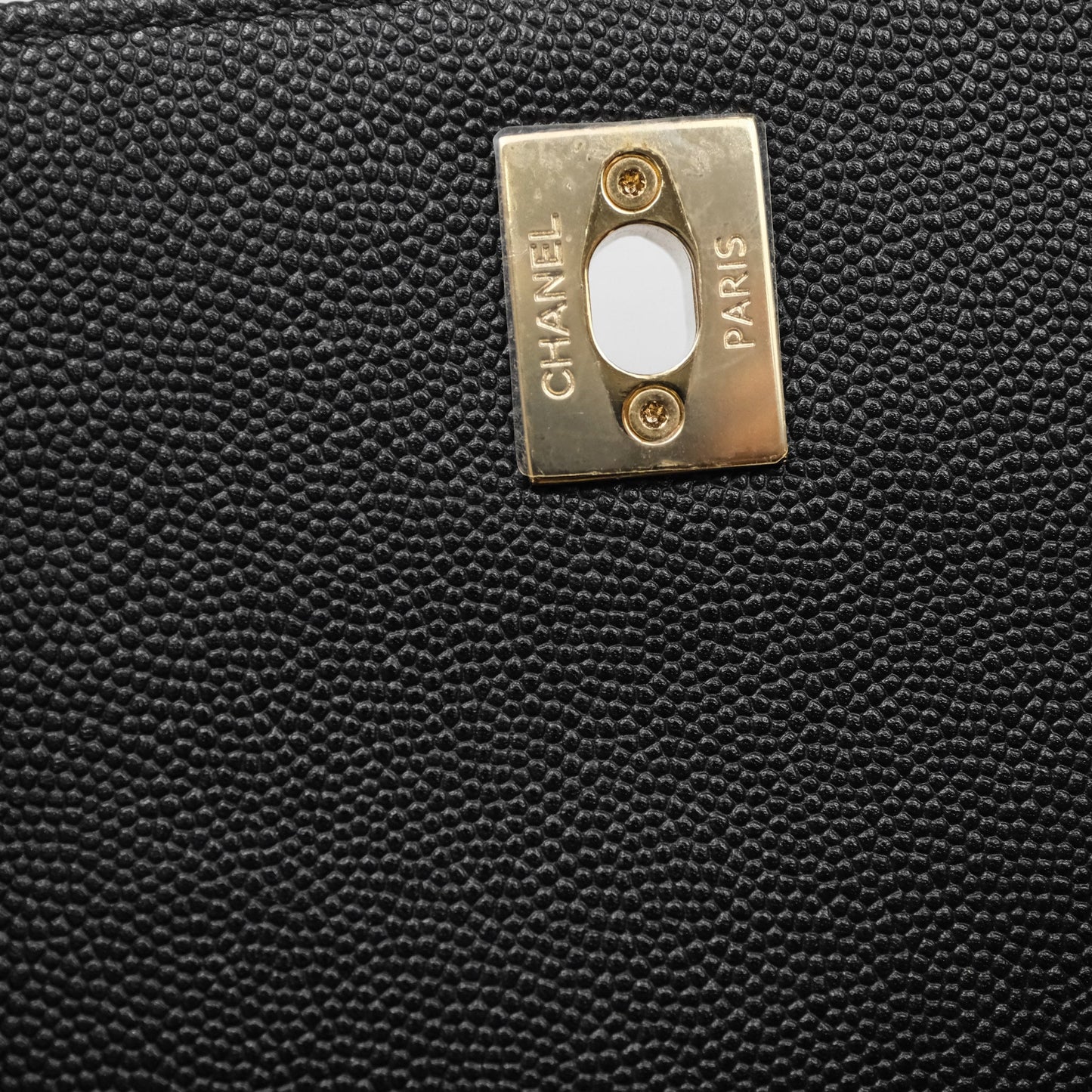 Chanel Quilted Business Affinity Backpack Black Caviar Gold Hardware