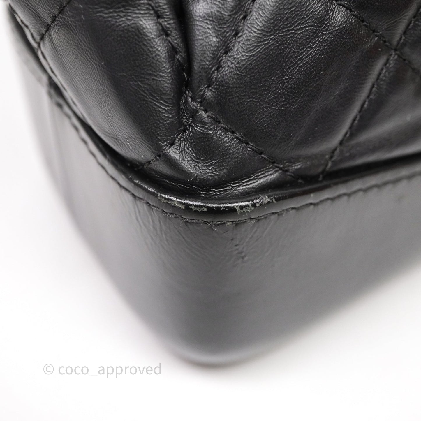 Chanel Small Gabrielle Backpack Black Aged Calfskin