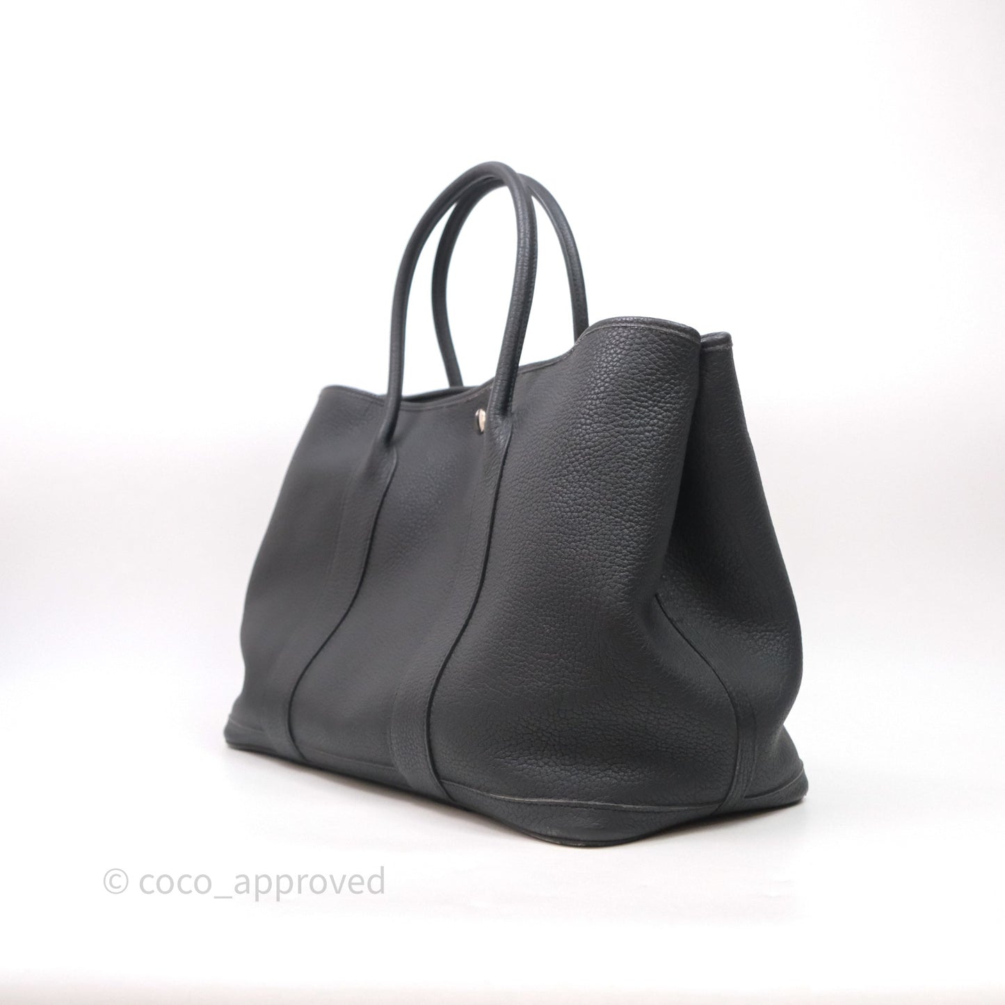 Hermès Garden Party 36 Black Noir 89 Negonda