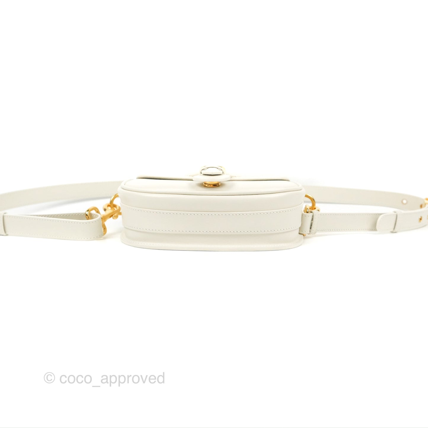 Dior Small Bobby Bag White Box Calfskin