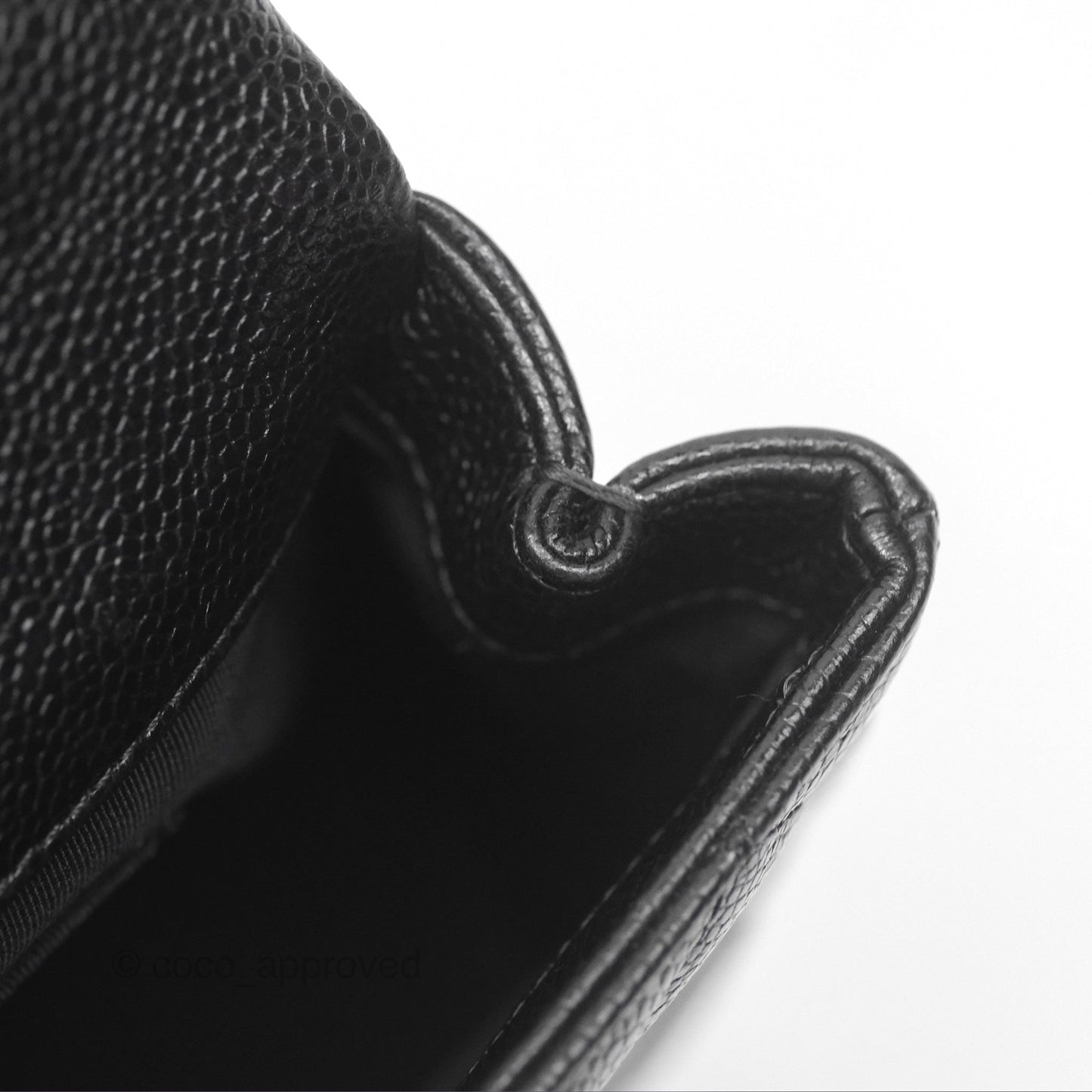 Chanel Quilted Mini Square Flap Bag So Black Caviar Incognito