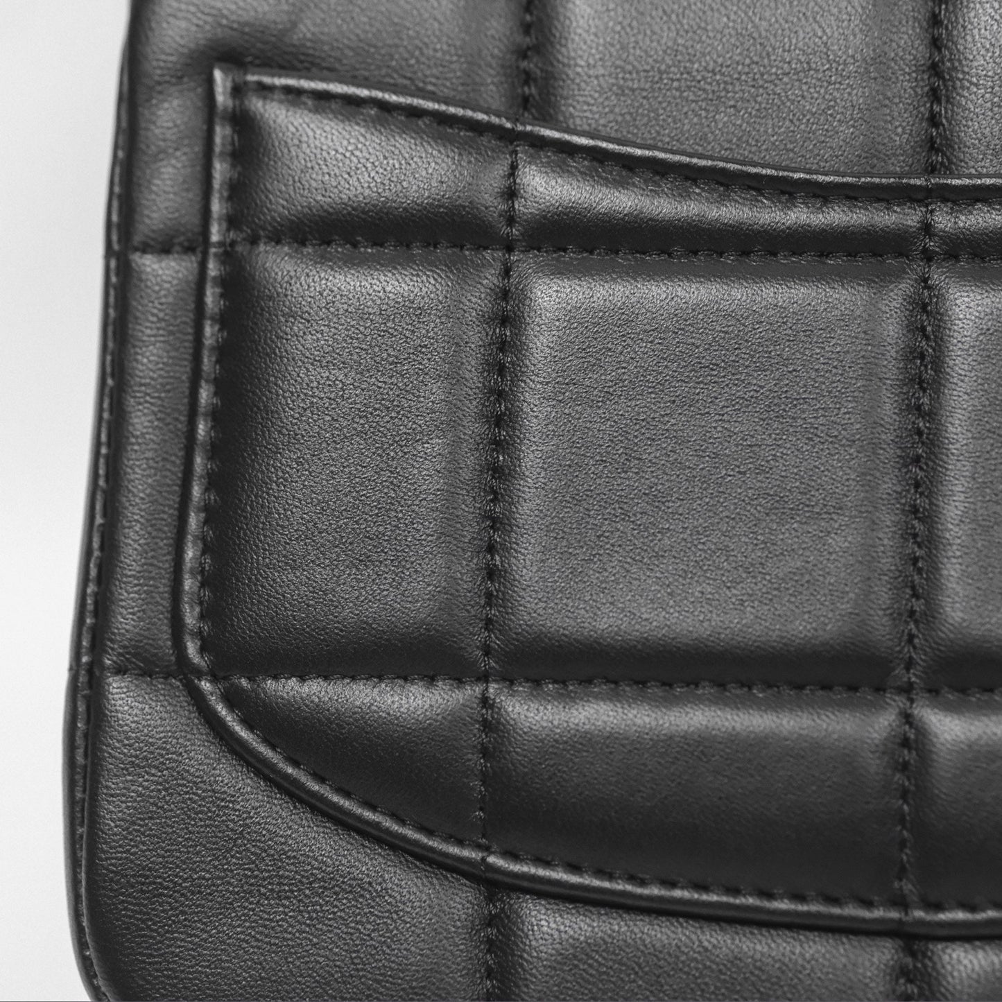 Chanel Mini Monacoco Flap With Dice Logo Chain Lambskin Black Gold Hardware 23C