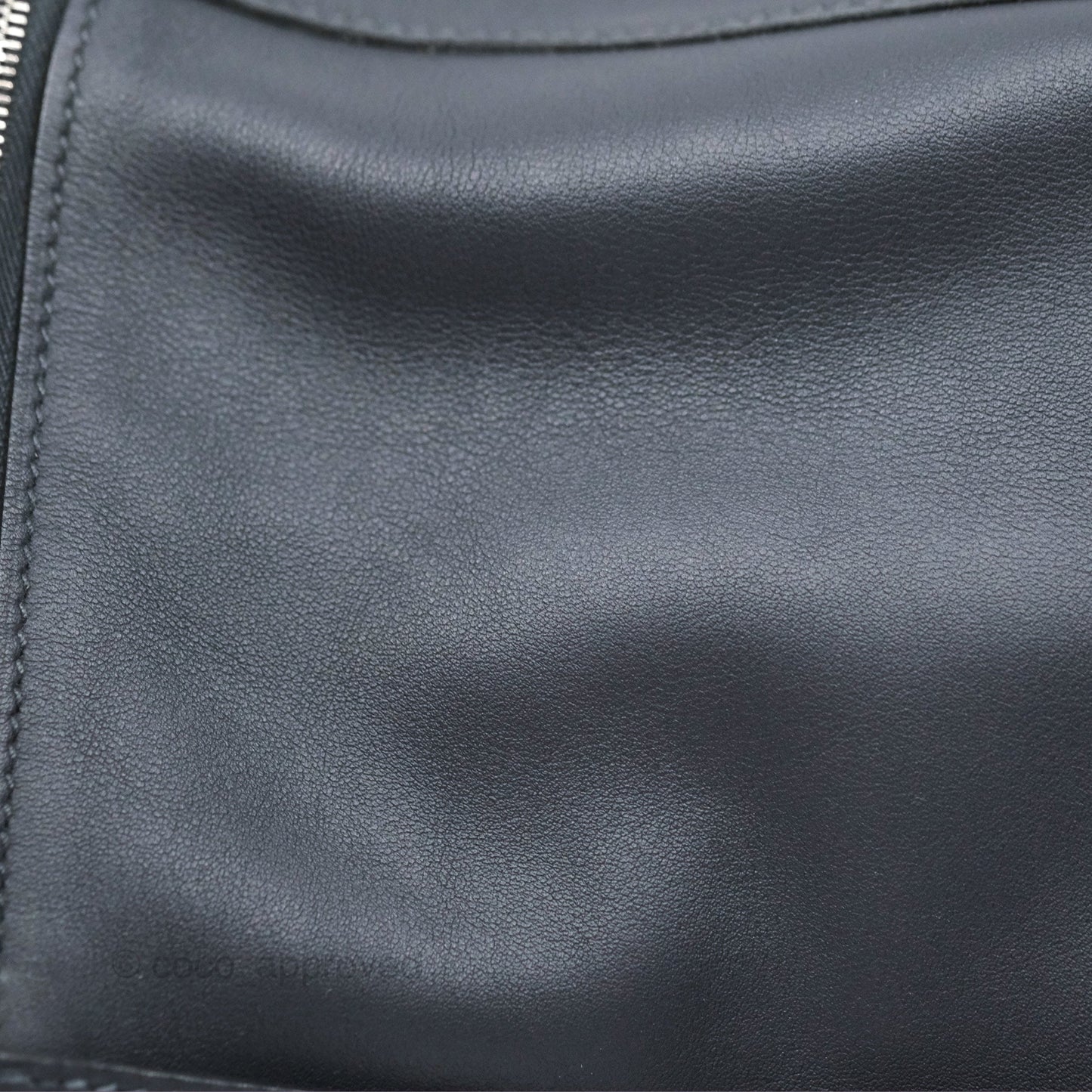 Hermès Lindy 26 Caban/Bleu Frida Swift Palladium Hardware