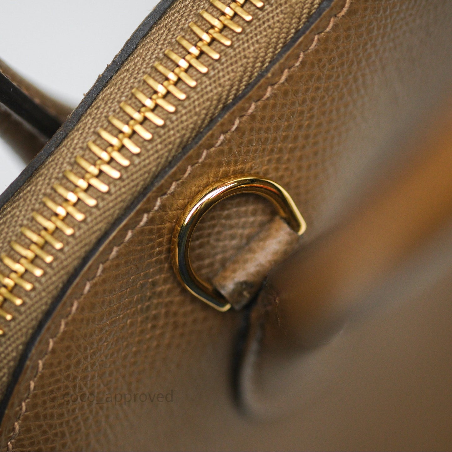 Hermès Bolide 25 Alezan 3G Epsom Gold Hardware