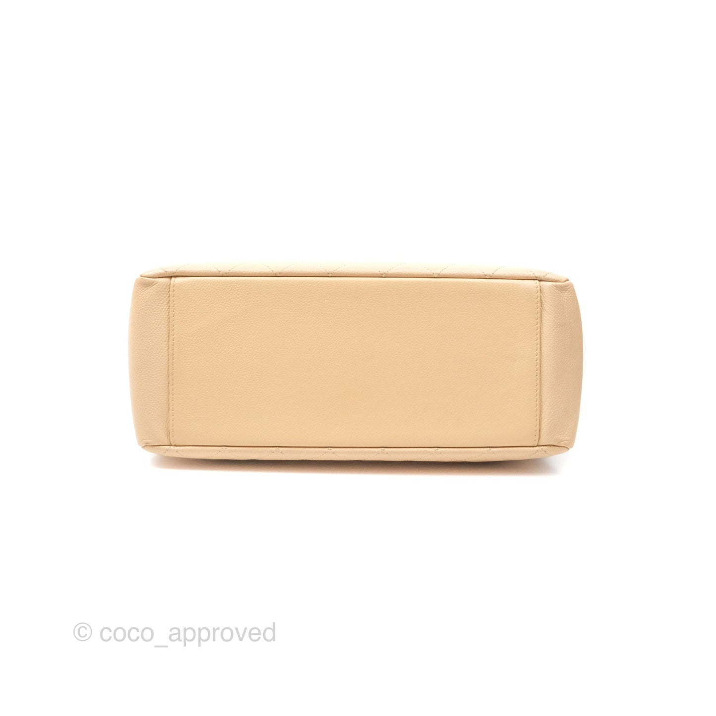 Chanel GST Beige Caviar Gold Hardware