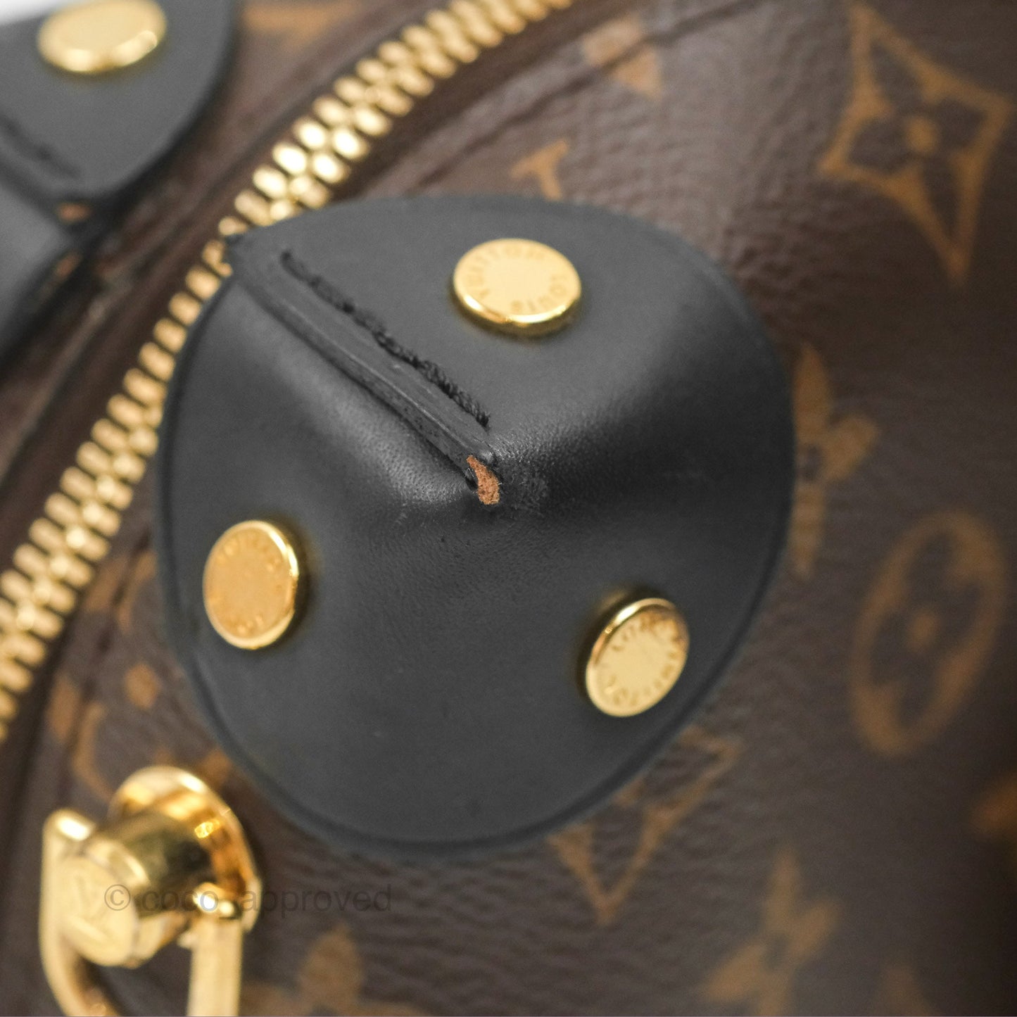 Louis Vuitton Petite Malle Souple Monogram Canvas
