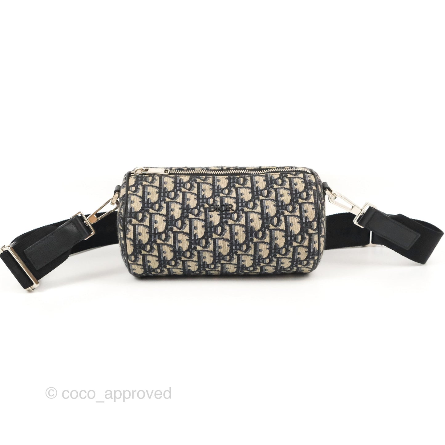 Dior Men's Roller Messenger Bag Oblique Jacquard