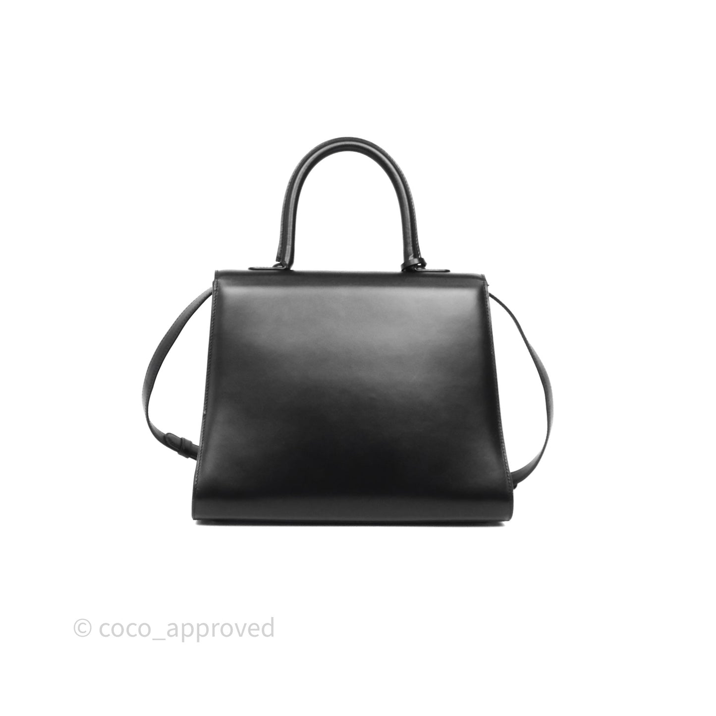 Delvaux Brillant MM Calfskin Black