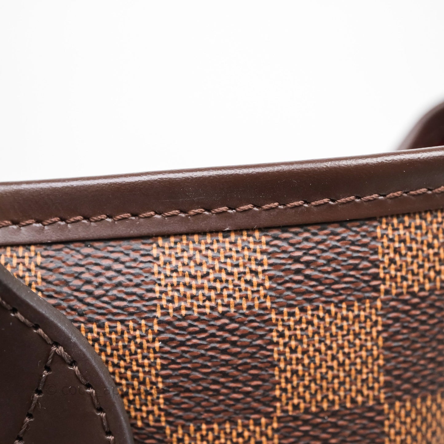 Louis Vuitton Neverfull MM Tote Bag Damier Ebene Canvas