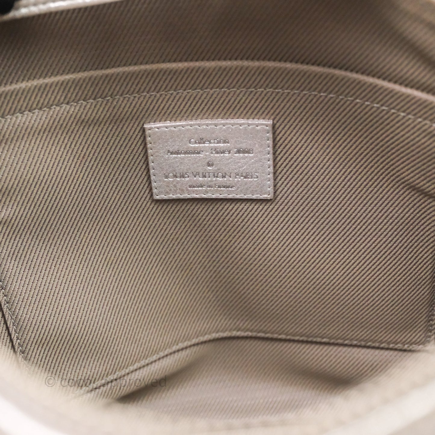 Louis Vuitton Monogram Shimmer Halo Bag Silver