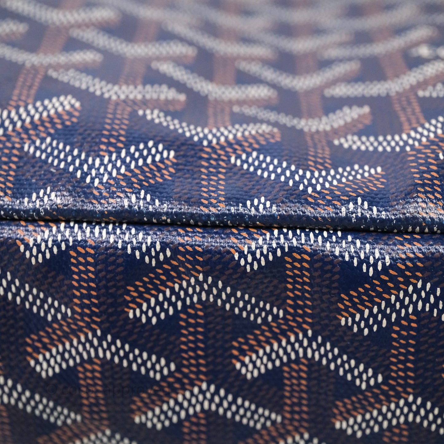 Goyard St Louis Tote PM Navy