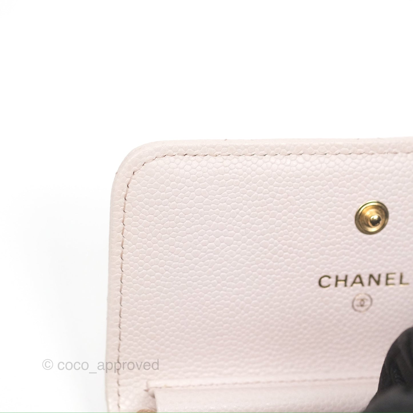 Chanel Miss Coco Clutch With Chain Quilted Lilac Pink Caviar Gold Hardware