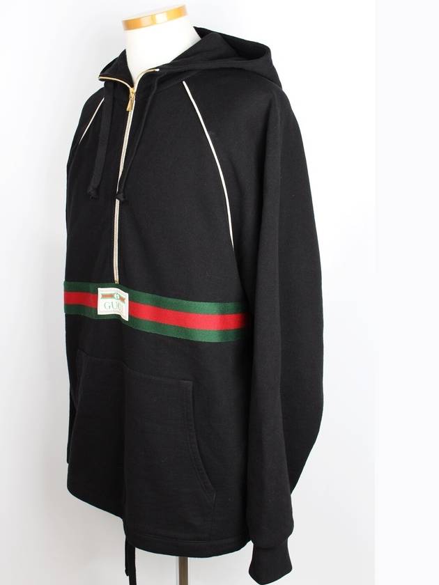 Luxury Gucci Trending 2025 Logo Web Hooded Sweatshirt S