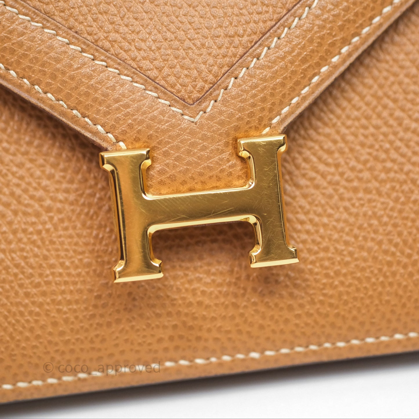Hermès Vintage Lydie Gold Bag Gold Hardware