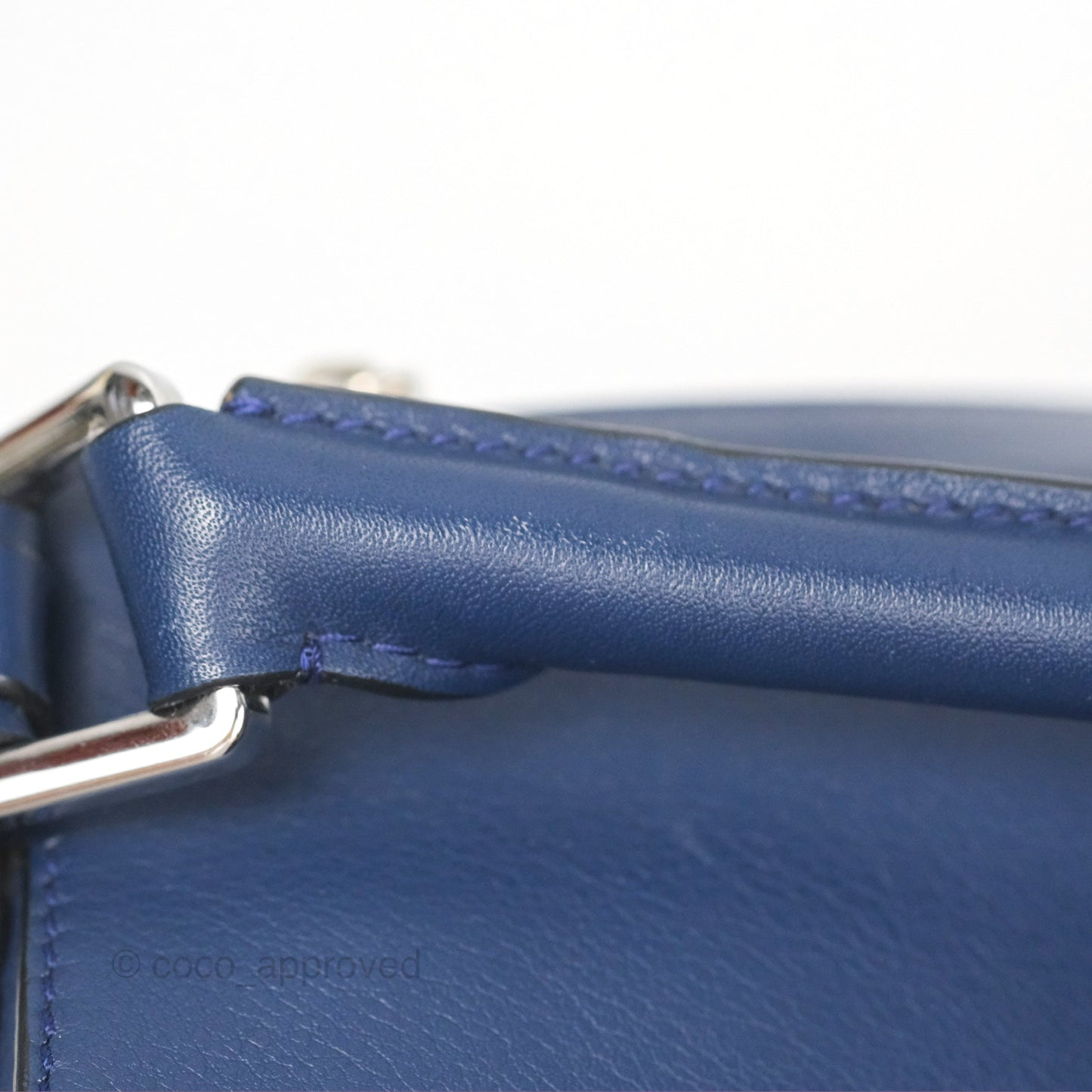 Loewe Small Puzzle Bag Navy Calfskin