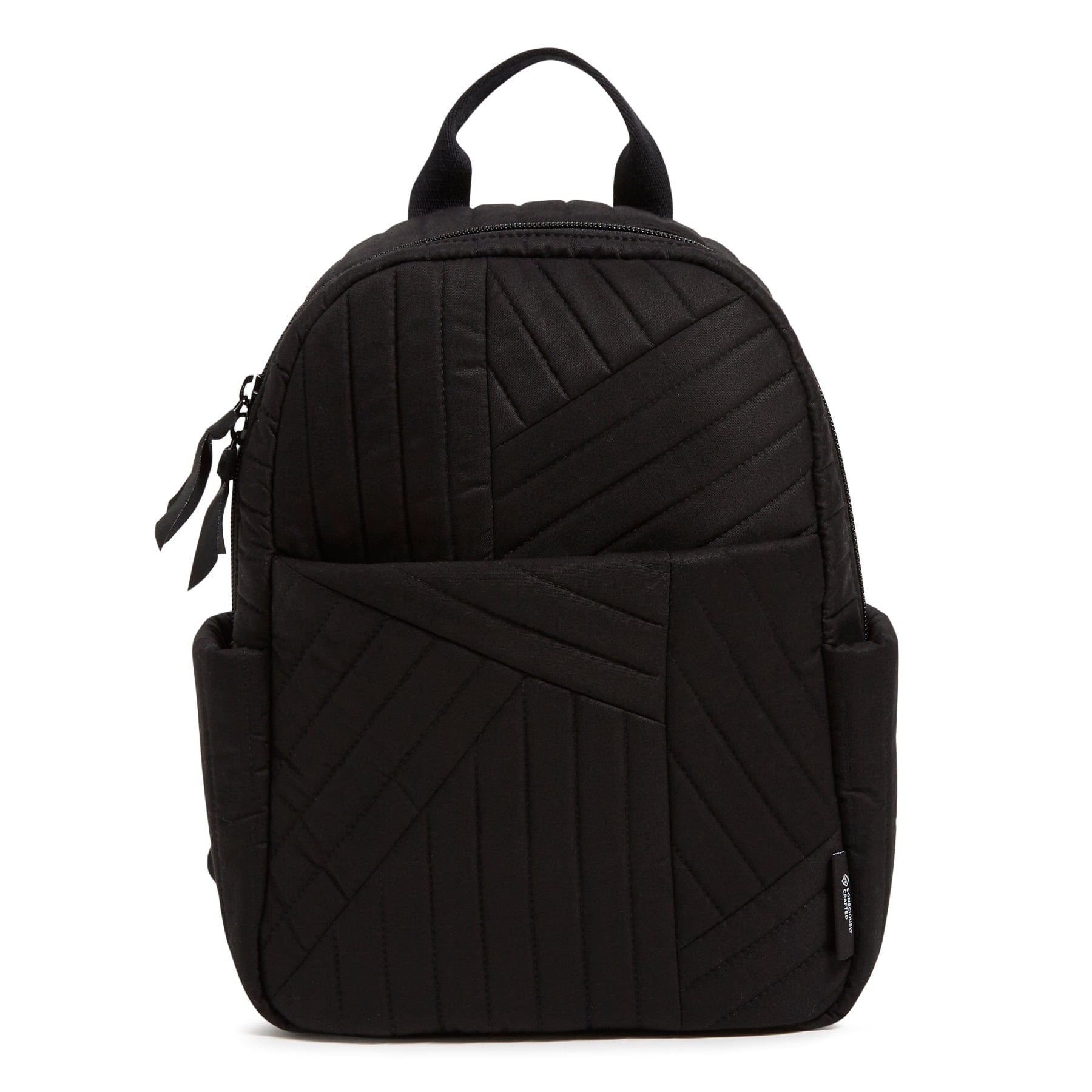 Small Backpack-Black-Image 1-Vera Bradley