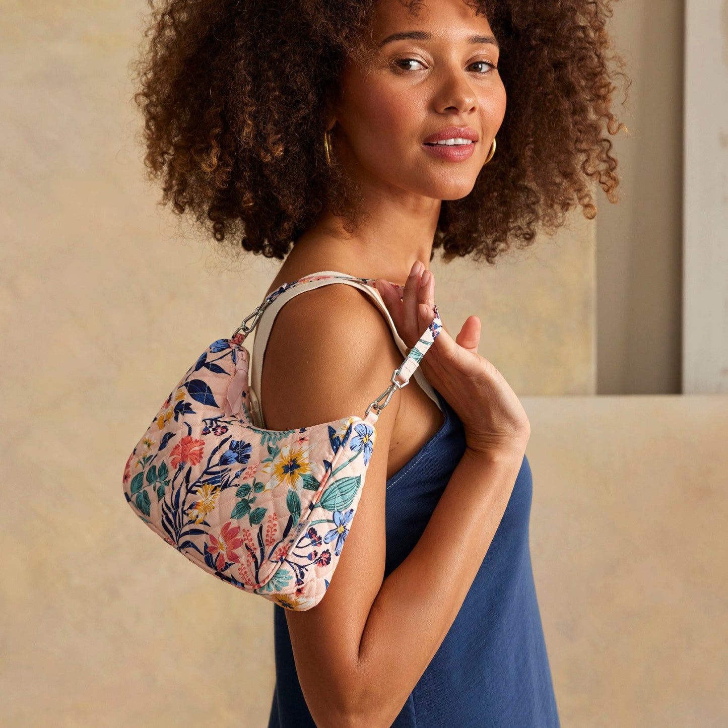 Mini Frannie Crescent Crossbody Bag