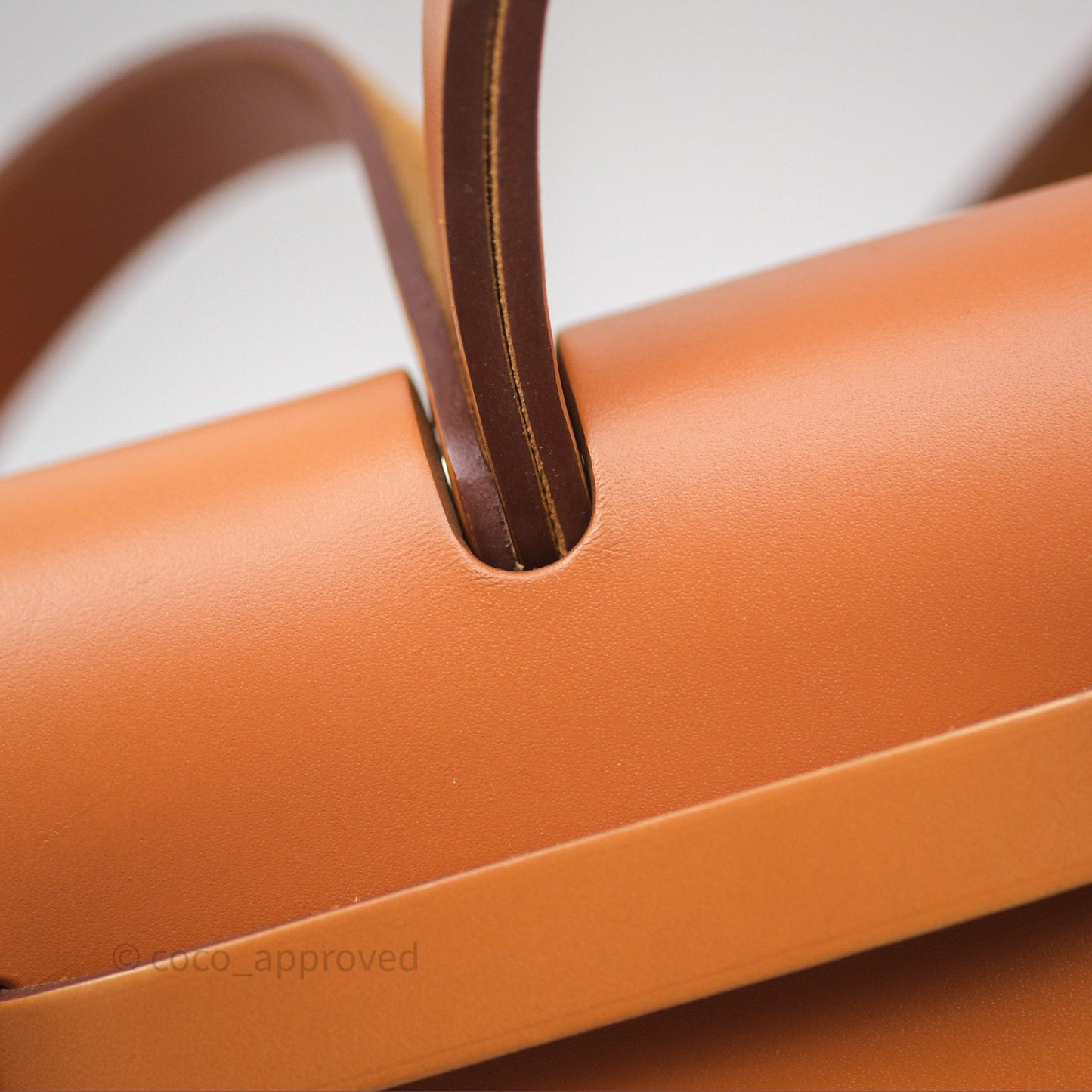 Hermès Herbag Zip 31 Red/Natural Canvas Palladium Hardware