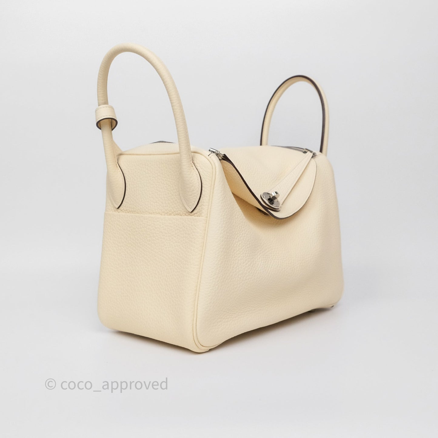 Hermès Lindy 30 Nata I2 Clemence Palladium Hardware