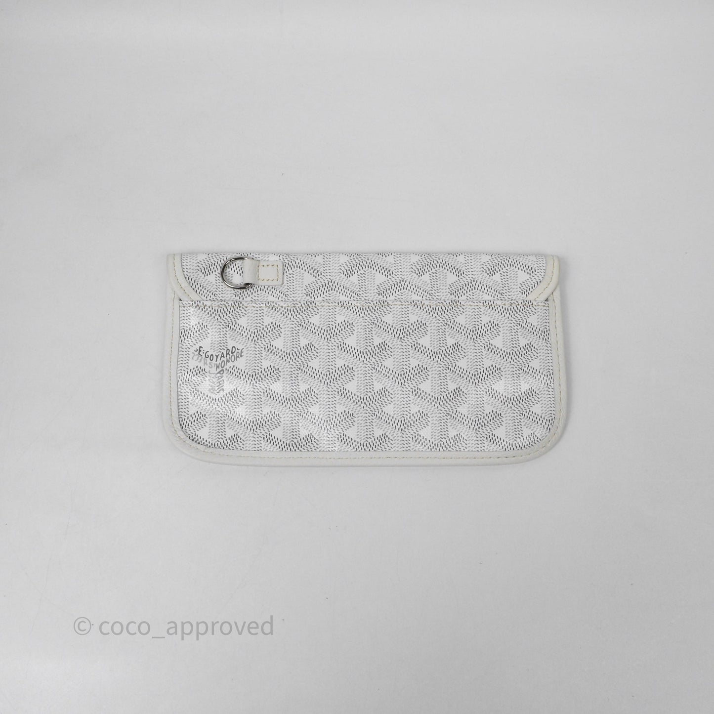 Goyard Bohème Hobo Bag PM White Goyardine Canvas