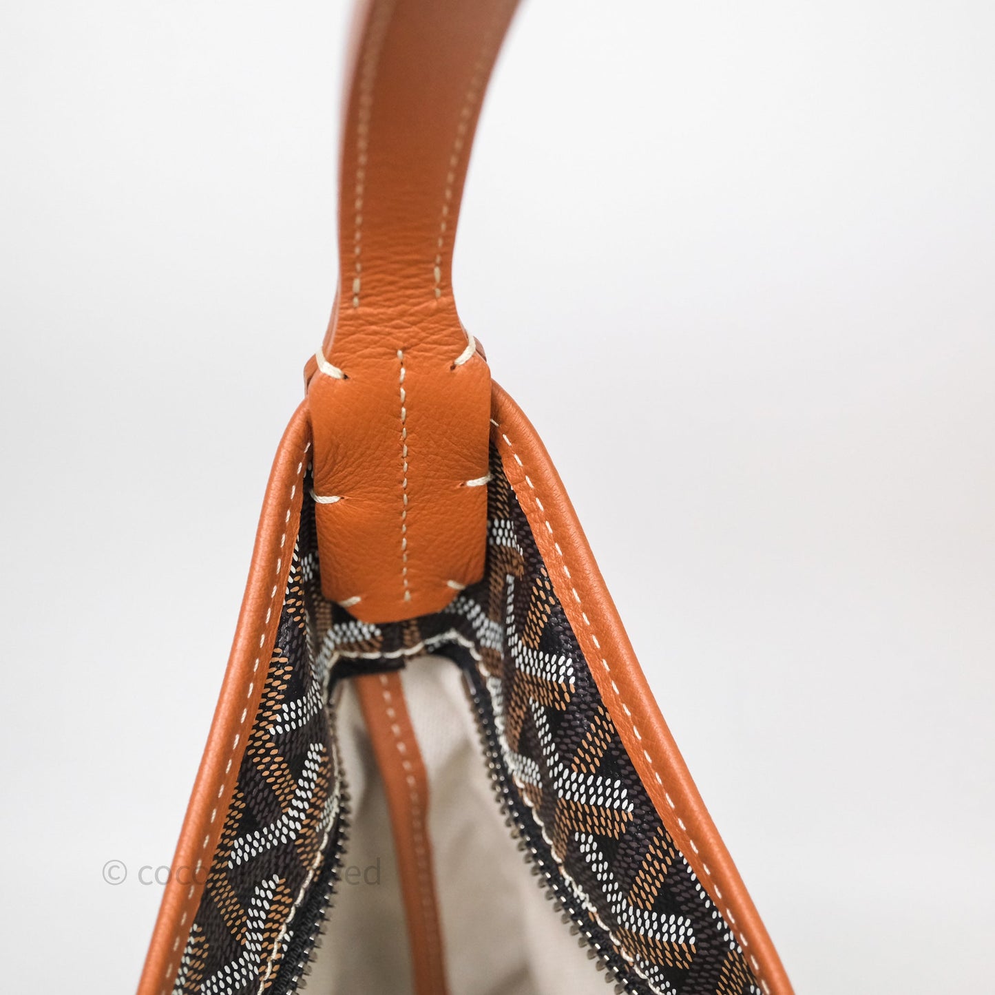 Goyard Bohème Hobo Bag Black & Tan
