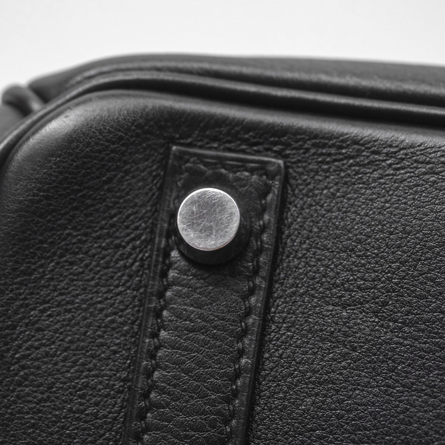 Hermès Birkin 30 Noir 89 Evergrain Palladium Hardware