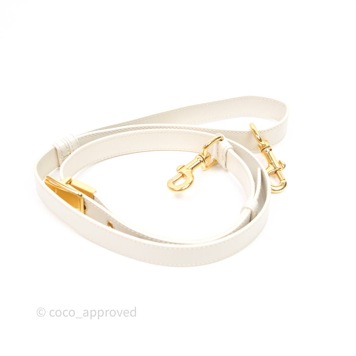Dior Medium Bobby Bag Off White Calfskin Gold Hardware