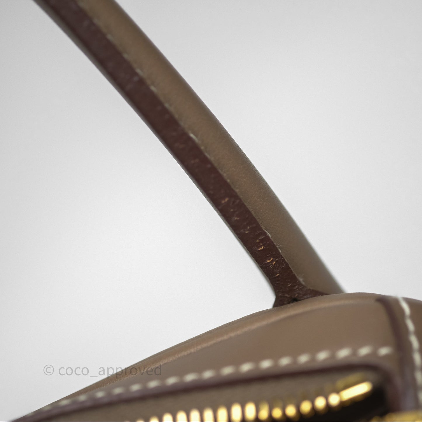 Hermès Lindy 30 Etoupe 18 Swift Gold Hardware