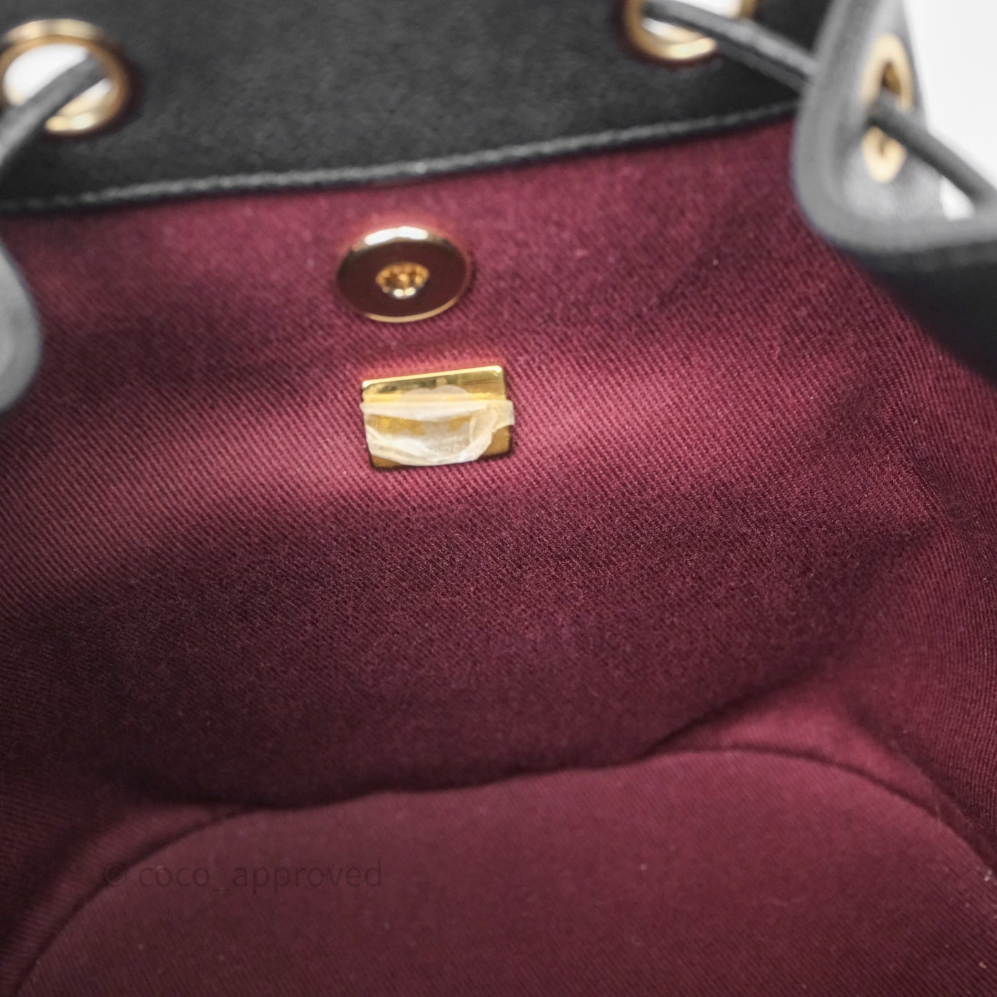 Chanel Quilted Mini Business Affinity Backpack Black Caviar Gold Hardware